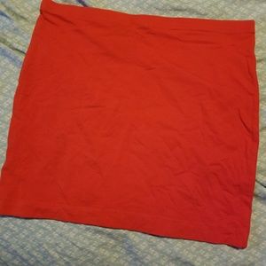 Fitted mini skirt lot